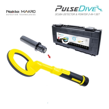 Nokta Makro PulseDive Scuba 2 in 1 gelb / schwarz