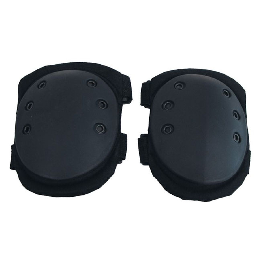 Knieschützer für Sondengaenger schwarz / olive