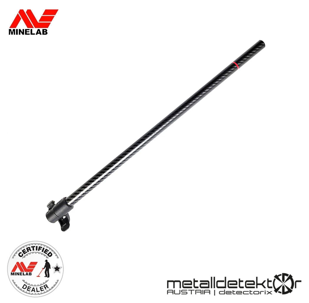 Minelab Equinox 700, 900 mittleres Gestänge Kohlefaser