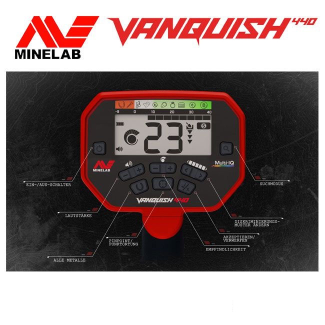 Minelab Vanquish 440 + Pro-Find 15