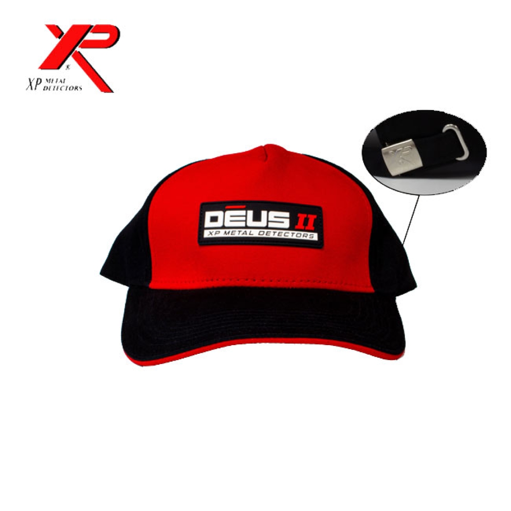 XP DEUS II Cap Black & Red