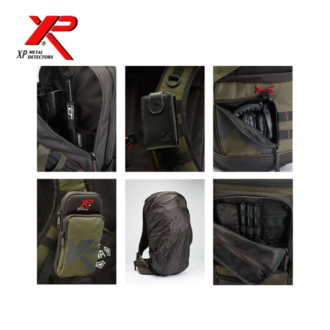 XP Metalldetektor Rucksack + XP Fundtasche