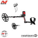 Minelab Vanquish 560 ProPack + V8X Suchspule und Kabellose Ohrhörer ML60